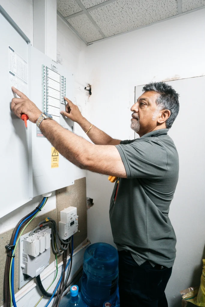 Ubitec electrical testing electrics.